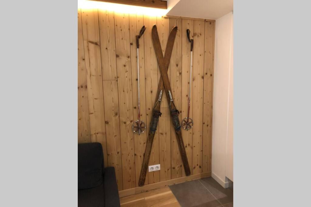Chic Appart 6 Pers Dans Residence Luxueuse "La Cordee" Wellness Gym Piscine Ouvert Et Teletravail Chamonix Exterior photo