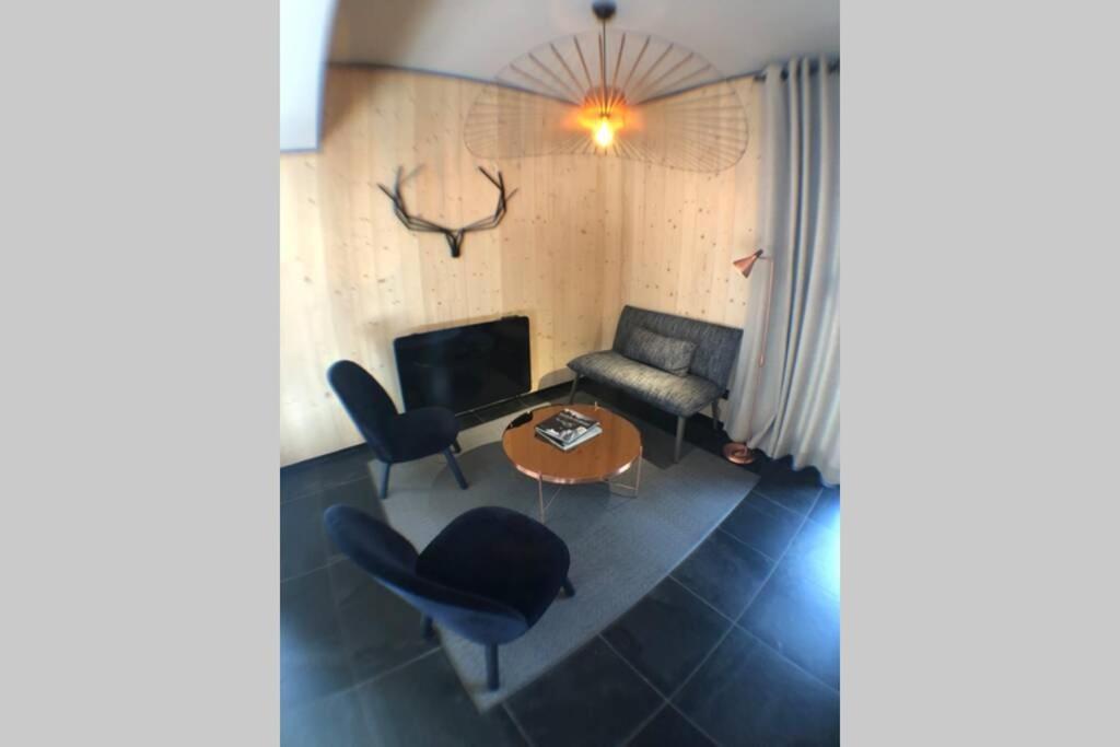 Chic Appart 6 Pers Dans Residence Luxueuse "La Cordee" Wellness Gym Piscine Ouvert Et Teletravail Chamonix Exterior photo